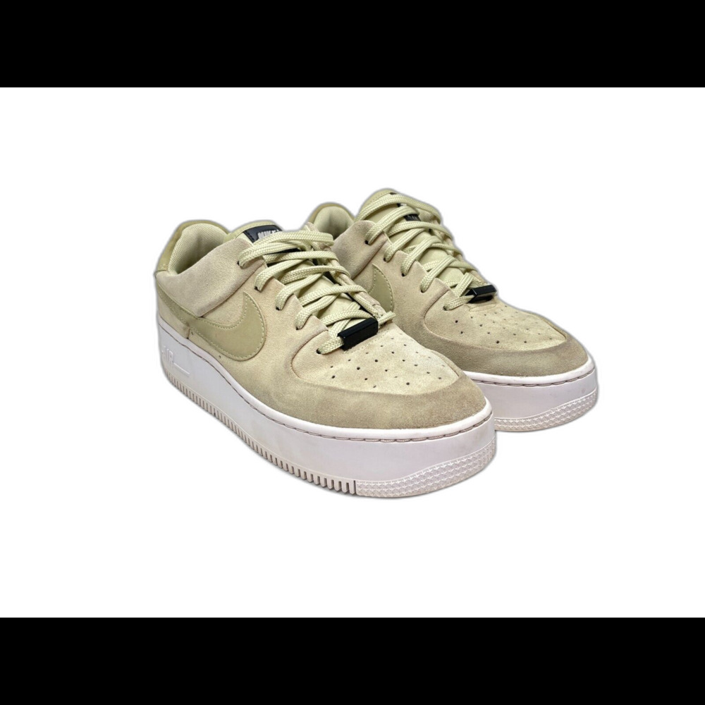 NIKE Air Force 1 Sage Low Platform Aura Casual Shoes AR5339-301 Womens Size 8
